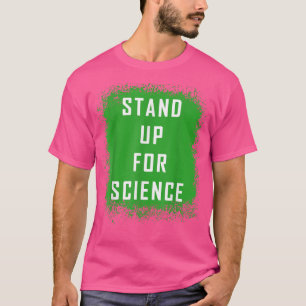 Opstaan voor wetenschap Einde fossiele brandstoffe T-shirt