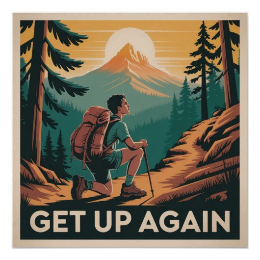 Opstaan Weer Perfect Poster (Voorkant)