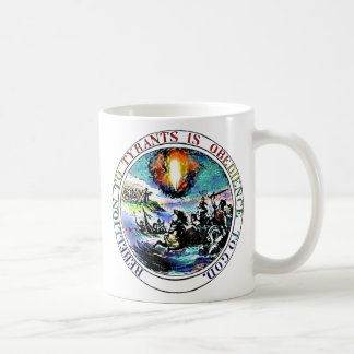 Opstand aan Tyrannen Thomas Jefferson Seal Mug Koffiemok