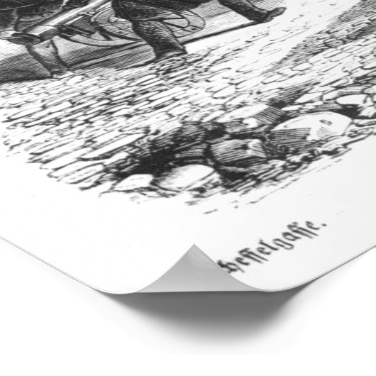 Opstand in Dresden Poster (Hoek)