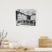 Opstand in Dresden Poster (Keuken)
