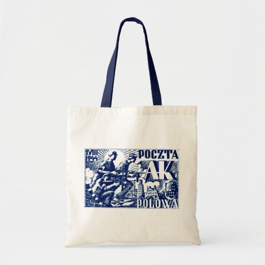 Opstand in Warschau 1944 Tote Bag (Voorkant)