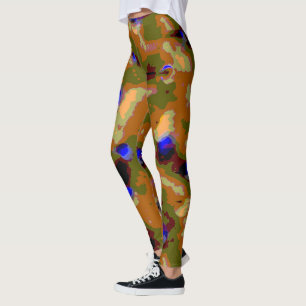 Opstand-out Camouflage Leggings