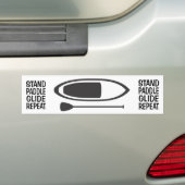 opstand-peddel-bumper bumpersticker (Op auto)