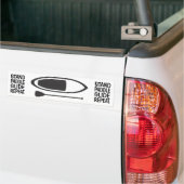 opstand-peddel-bumper bumpersticker (Op Truck)