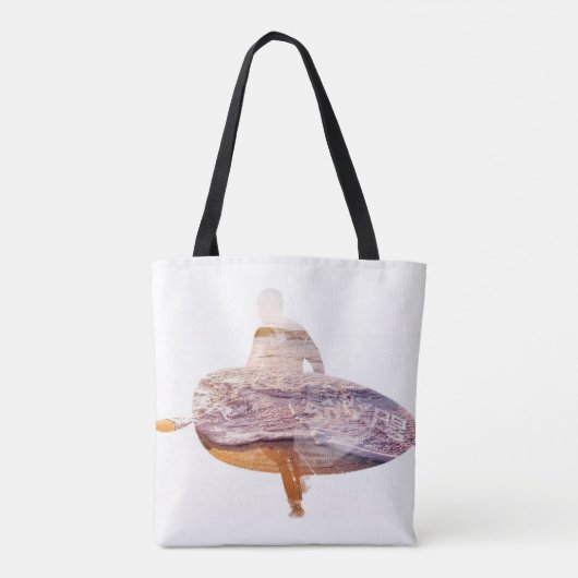 Opstand-peddel Tote Bag (Achterkant)