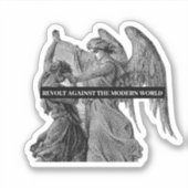Opstand tegen de moderne wereld sticker (Voorkant)