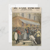 Opstand tegen een Leger van de Verranking Briefkaart (Voorkant / Achterkant)