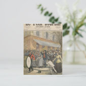 Opstand tegen een Leger van de Verranking Briefkaart (Staand voorkant)