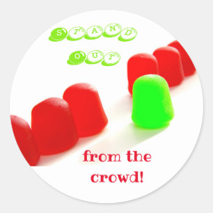 Opstand uit de Motivatie kroeg Ronde Sticker