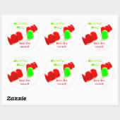 Opstand uit de Motivatie kroeg Ronde Sticker (Vel)