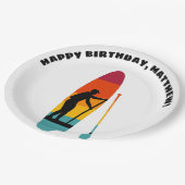 Opstand-up-toetsenbord SUP Aangepast Papieren Bordje (Gekanteld)