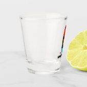 Opstand-up-toetsenbord SUP Aangepast Shot Glas (Links)