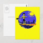 Opstand-uppedelontwerp Briefkaart (Voorkant / Achterkant)