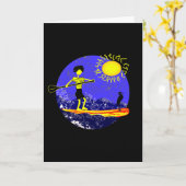 Opstand-uppedelontwerp Kaart (Gele Bloem)