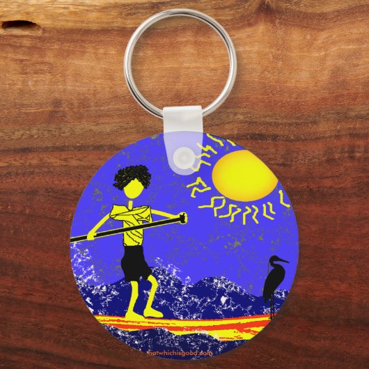 Opstand-uppedelontwerp Sleutelhanger (Voorkant)