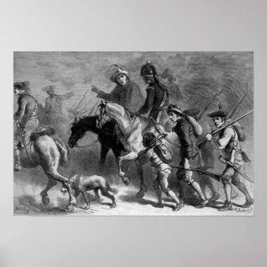 Opstand van de New England Yeomanry Poster (Voorkant)