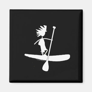 Opstand voor het Silhouette-ontwerp van de pedel Magneet
