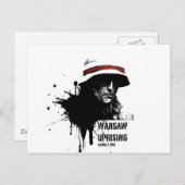 opstand warschau briefkaart (Voorkant / Achterkant)