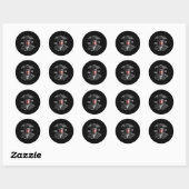 Opstandig sinds 1776 4 ronde sticker (Vel)