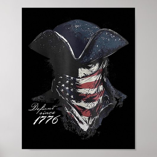 Opstandig sinds 1776 poster (Voorkant)