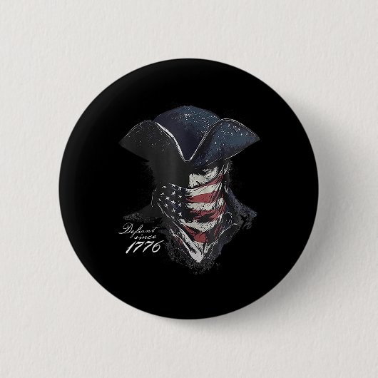 Opstandig sinds 1776 ronde button 5,7 cm (Voorkant)