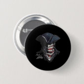 Opstandig sinds 1776 ronde button 5,7 cm (Voorkant /achterkant)