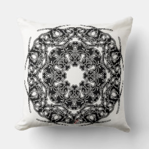 Opstandige Octa Glyph Pillow Kussen