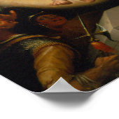 Opstanding Christus is verrezen Christelijke kunst Poster (Hoek)