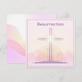 Opstanding Jezus Christelijk Feestdagenkaart (Voorkant / Achterkant)
