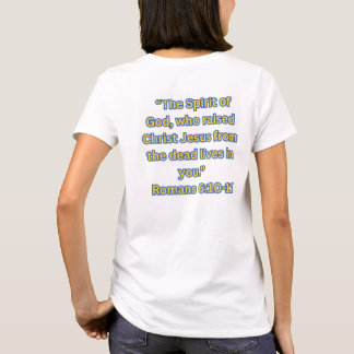 Opstanding Kracht Christelijk Kruis T-shirt