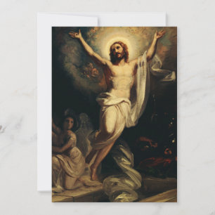 Opstanding van Christus door Robert Wilhelm Ekman  Feestdagenkaart