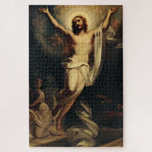 Opstanding van Christus door Robert Wilhelm Ekman Legpuzzel (Verticaal)