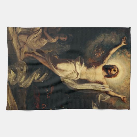 Opstanding van Christus door Robert Wilhelm Ekman Theedoek (Horizontaal)