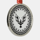 Opstanding van de Feniks Metalen Ornament (Rechts)
