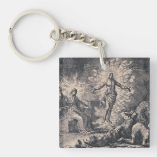 Opstanding van Jezus Christus door Jan Luyken Sleutelhanger