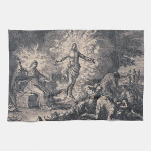 Opstanding van Jezus Christus door Jan Luyken Theedoek