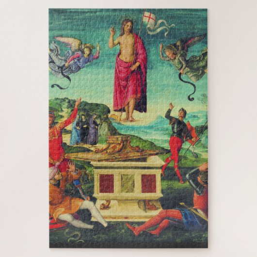 Opstanding van Jezus Christus door Raphael Legpuzzel (Verticaal)