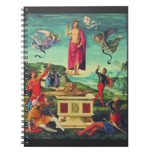 Opstanding van Jezus Christus door Raphael Notitieboek (Voorkant)