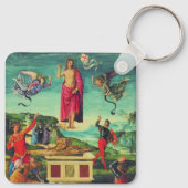 Opstanding van Jezus Christus door Raphael Sleutelhanger (Achterkant)