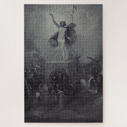 Opstanding van Jezus Christus Legpuzzel (Verticaal)