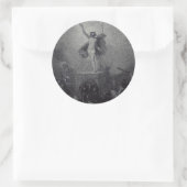 Opstanding van Jezus Christus Ronde Sticker (Tas)
