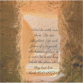 Opstanding van Jezus Christus Sticker (Voorkant)