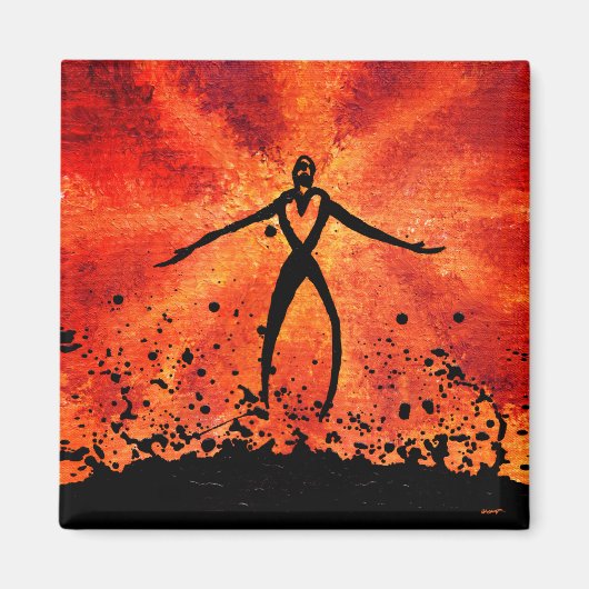 opstandingsmagneet magneet (Voorkant)