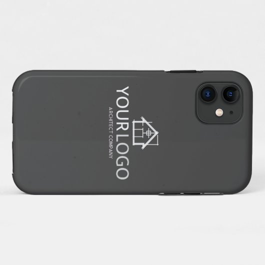 Opstarten bedrijf Logo branded Case-Mate iPhone Case (Achterkant (horizontaal))
