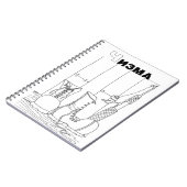 opstarten Servisch Cyrillisch Notitieboek (Linkerzijde)