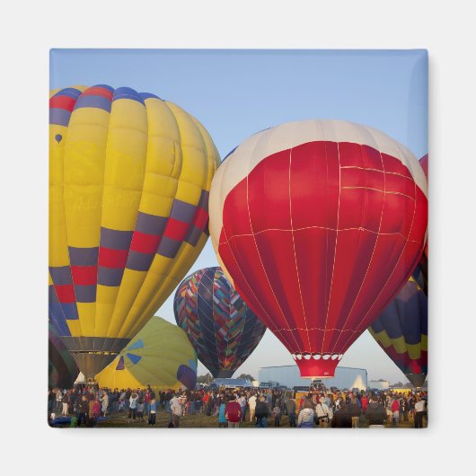 Opstarten van heteluchtballonnen magneet (Voorkant)