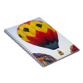 Opstarten van heteluchtballonnen notitieboek (Rechterzijde)