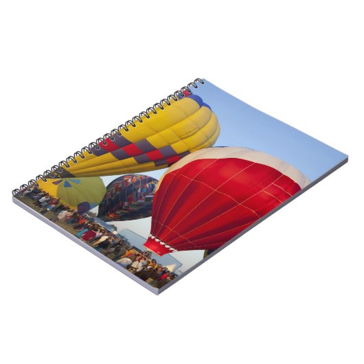 Opstarten van heteluchtballonnen notitieboek (Linkerzijde)