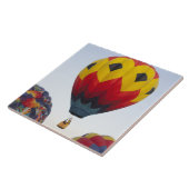 Opstarten van heteluchtballonnen tegeltje (Zijkant)